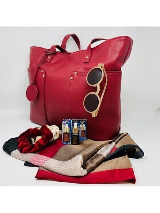 Estee Lauder Other - 7 pc-Estee Lauder Adv Night repair, totebag, scarf, sunglasses, scrunchies-NEW!